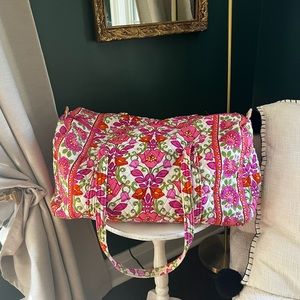 Vera Bradley Pink/Orange Duffel Bag